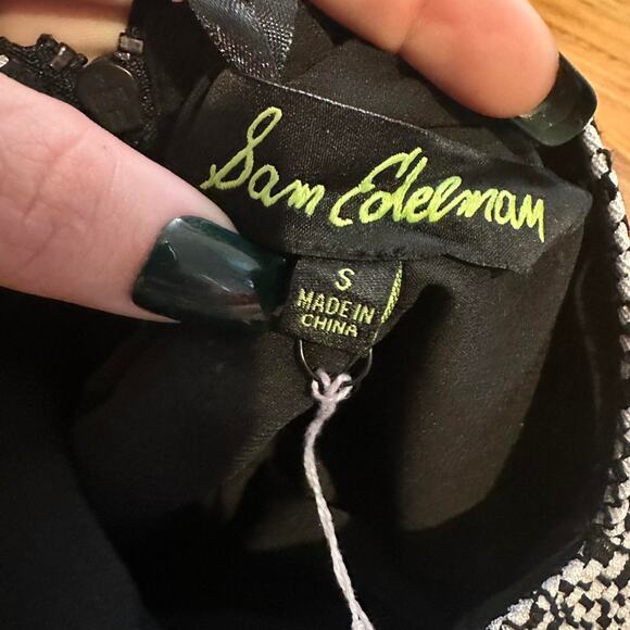 Sam edelman black white tweed dress - Picture 3 of 6